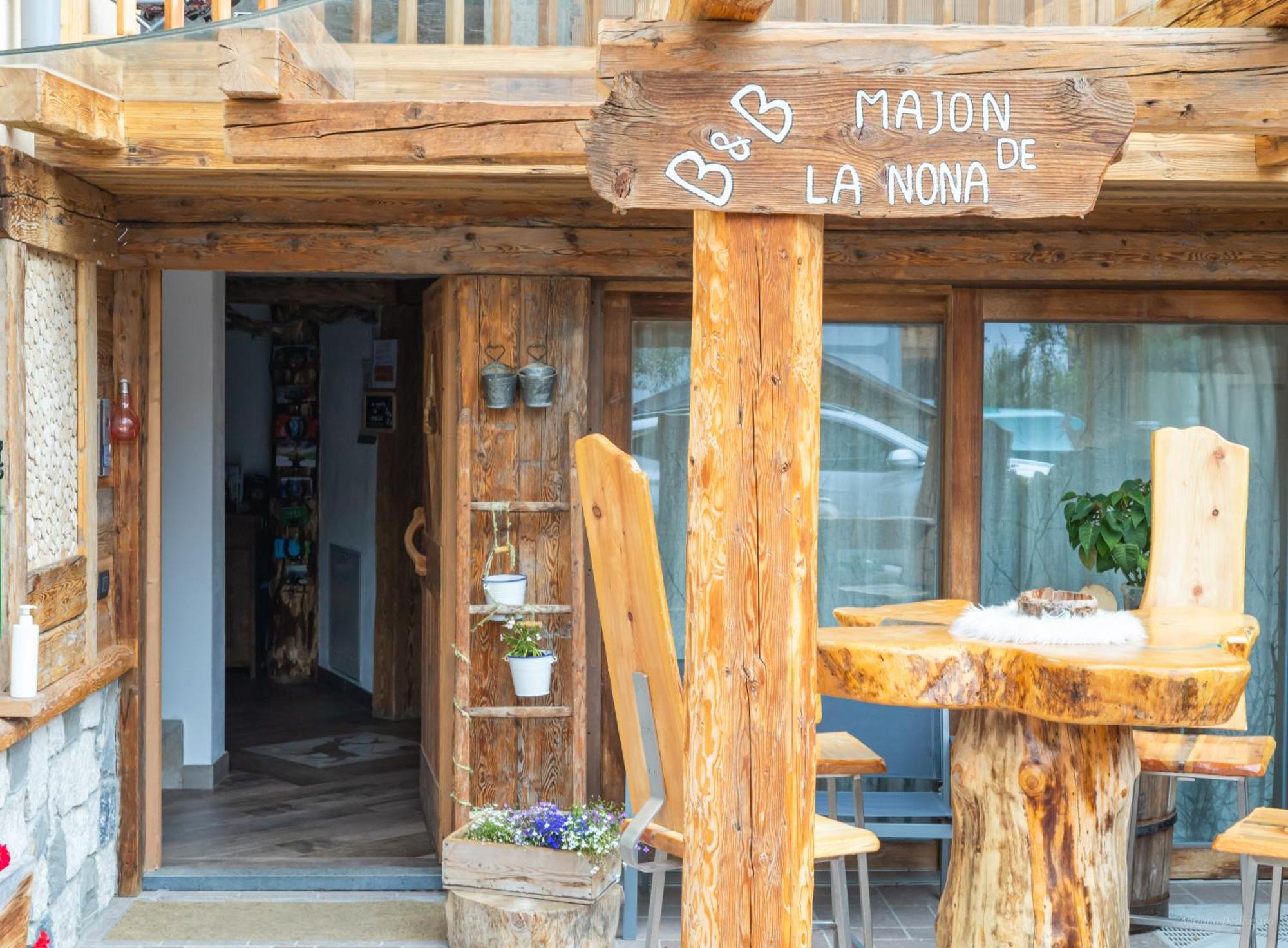 Majon De La Nona Otel Pozza di Fassa Dış mekan fotoğraf