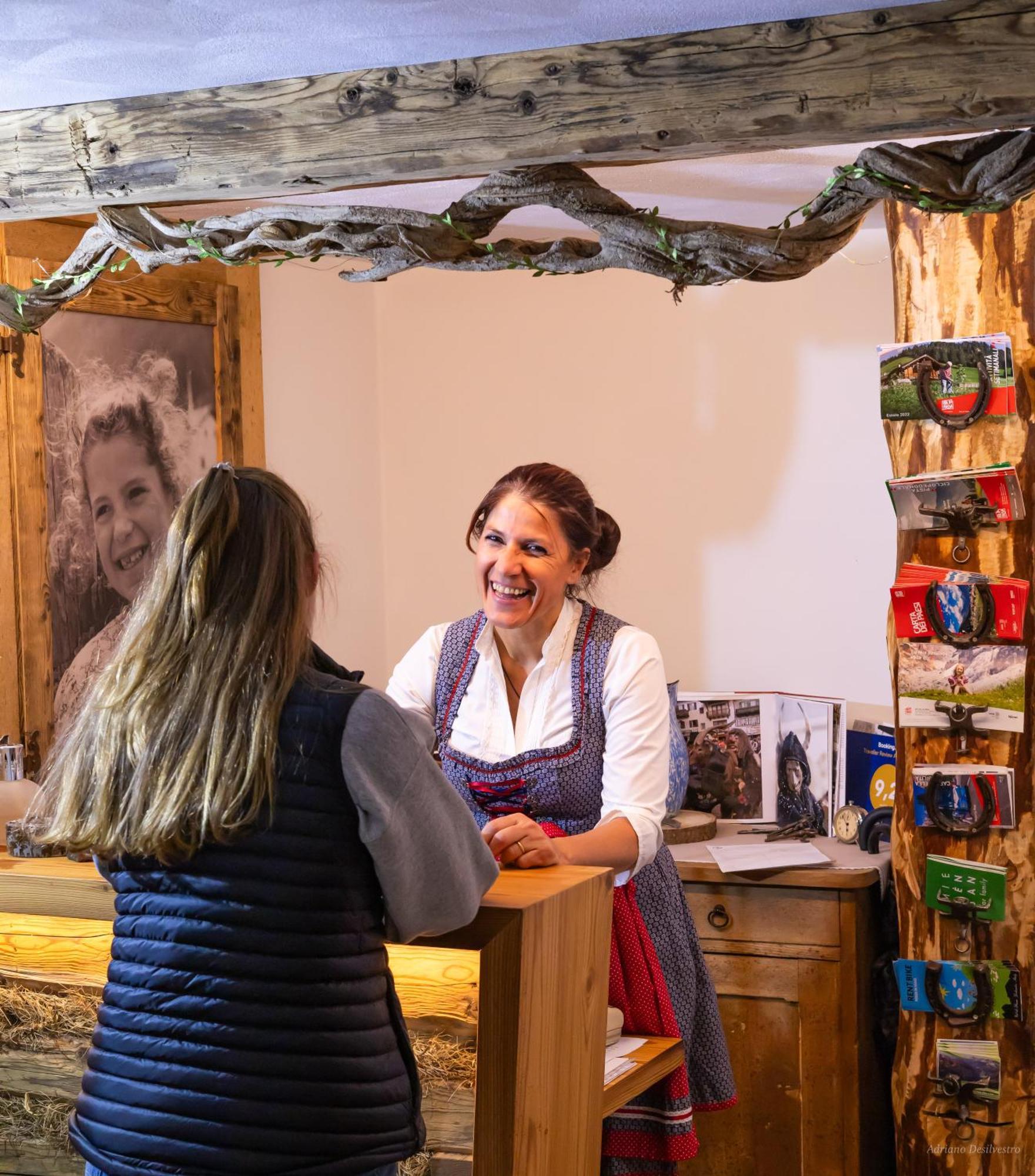 Majon De La Nona Otel Pozza di Fassa Dış mekan fotoğraf