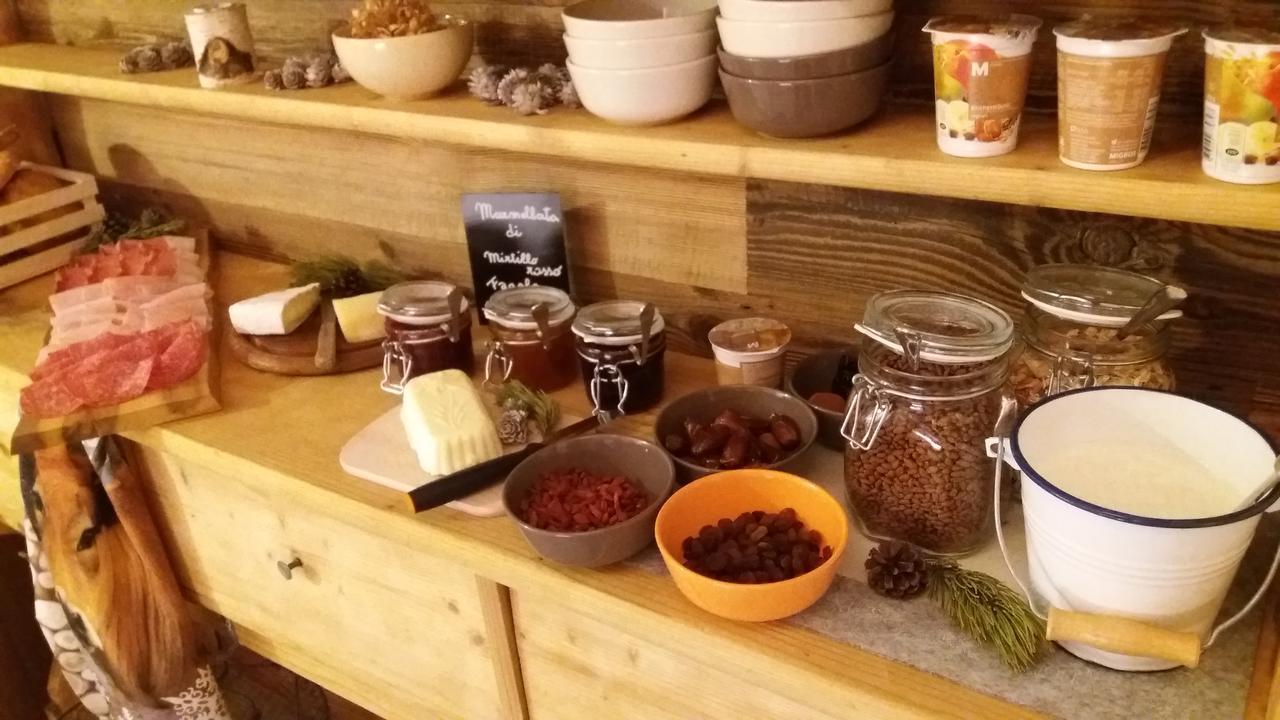 Majon De La Nona Otel Pozza di Fassa Dış mekan fotoğraf